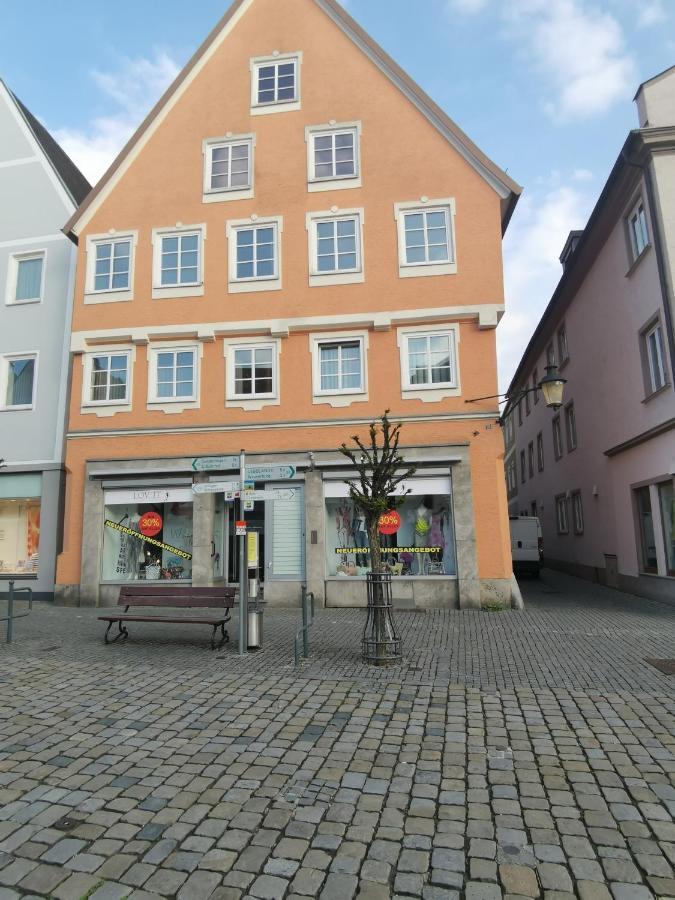 Marktplatz Ferienwohnung Günzburg Eksteriør bilde